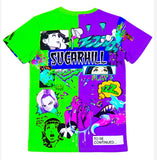 Sugarhill split psycho tee