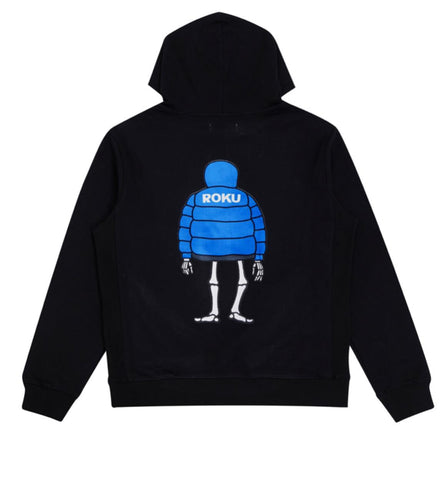 ROKU GOOSE DOWN TEARY HOODIE