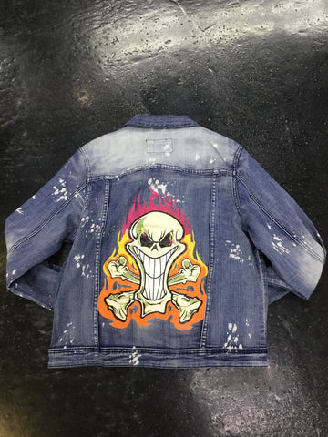 WAIMEA cartoon skull jacket