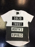 North’s Republic Solid trust tee